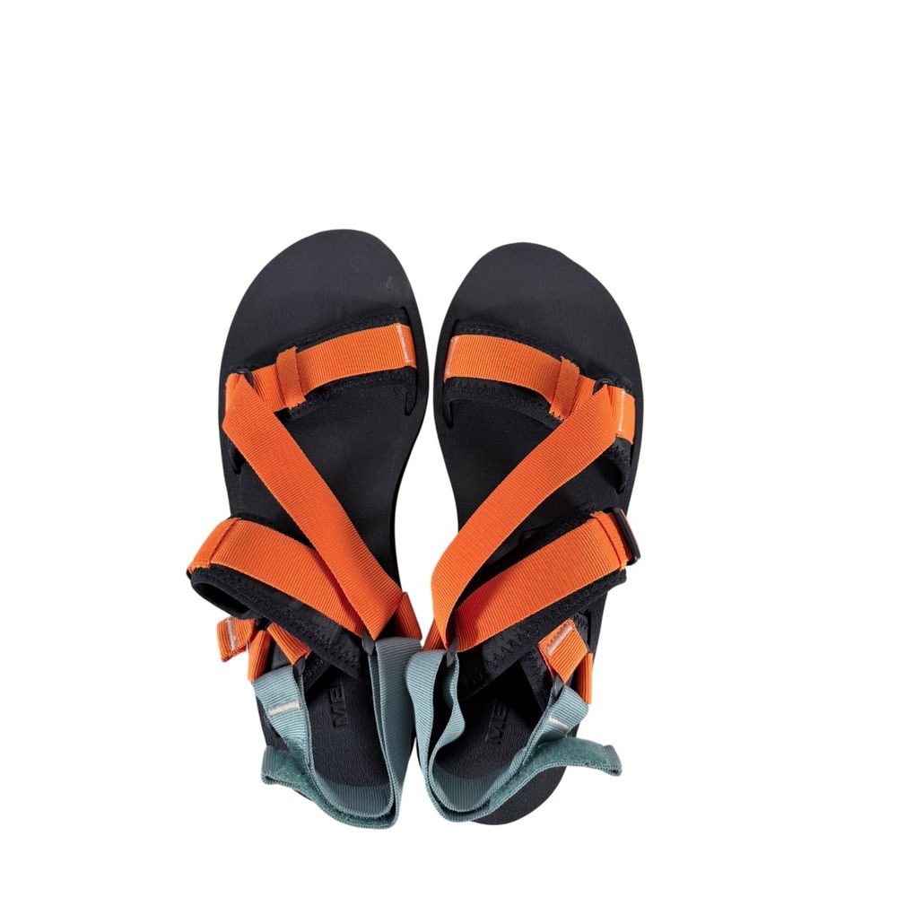 Limited ed. NWT MERRELL MEN BLACK EXUBERANCE ORANGE ALPINE STRAP SANDALS SIZE